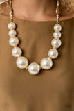 Pearly Prosperity - Gold Necklace