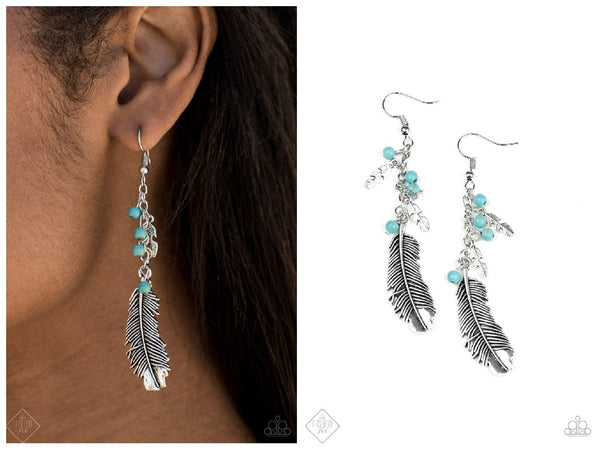 Find Your Flock - Blue Earring