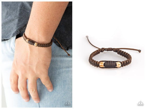 Tiki Traveler - Brown Bracelet