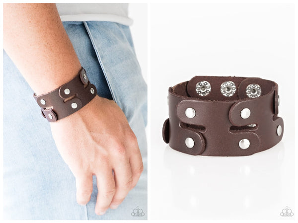 Downright Desperado - Brown Bracelet