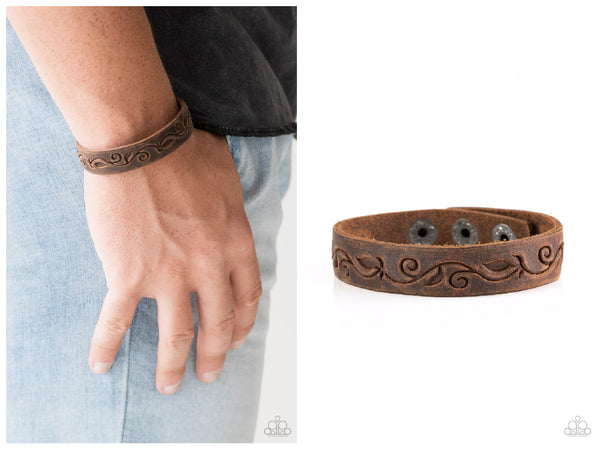 Fearless Forager - Brown Bracelet