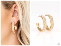 Cash Flow - Gold Hoop Earring