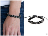 Cowboy Couture - Black Bracelet