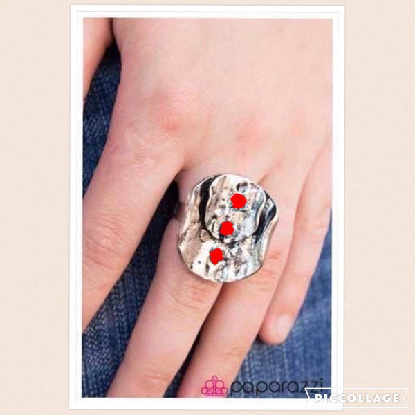 Vintage Red Fashion Fix Ring