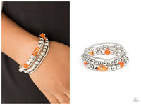 Babe-alicious - Orange Bracelet