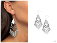 Work Hazard - Silver Earring