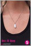 Tiny and Tranquil - White Necklace