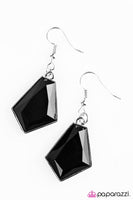 Western Gem - Black Earring