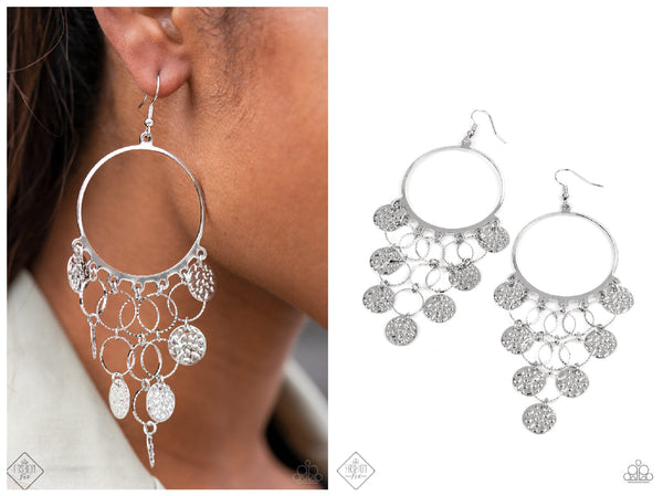 All CHIME High - Silver Earring