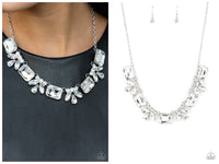 Blingy White Necklace