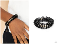 Caribbean Reefs - Black Bracelet