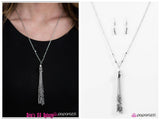 Firework Finale - Silver Necklace