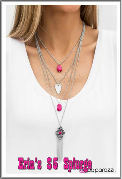 A Gypsy Soul - Pink Necklace