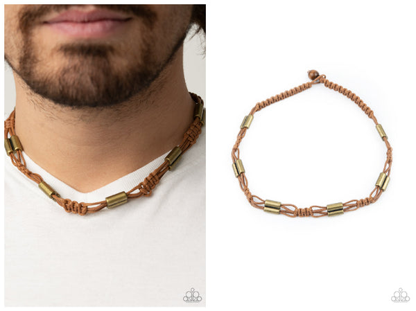 Offshore Drifter - Brown Necklace