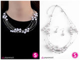 Pearl Armada - Silver Necklace