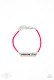 Have Faith - Pink Bracelet