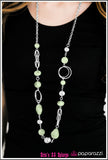 Glam Grotto - Green Necklace