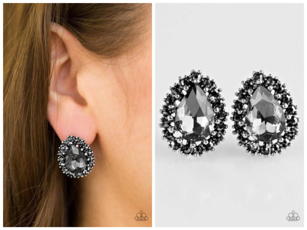 Quintessentially Queen - Silver Post Earring