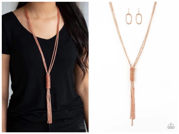 Boom Boom Knock You Out! - Copper Necklace