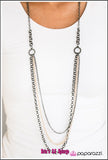 Moto Movement - Black Necklace