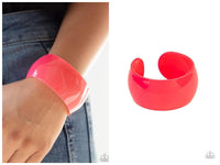 Fluent in Flamboyance - Pink Bracelet