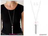 Cheers To A New Year - Pink Necklace