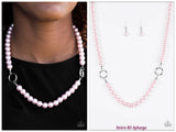 Romance Is In The Air - Pink Necklace