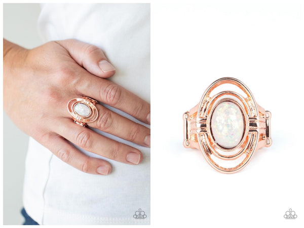 Musical Motif - Rose Gold Ring