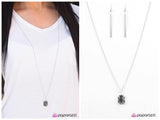 GLASSY Lady - Silver Necklace