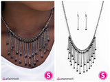 Who Needs Fireworks? - Black Necklace