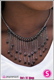 Who Needs Fireworks? - Black Necklace