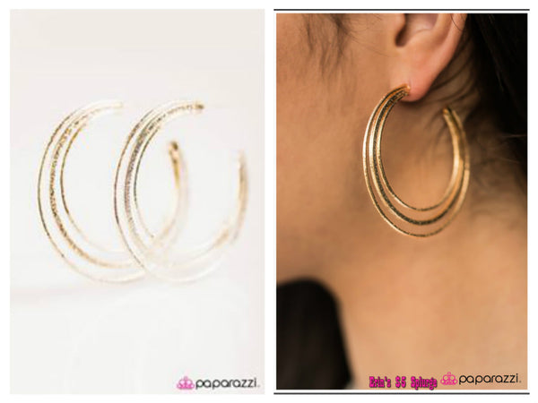 When It Shines - Gold Hoop Earring