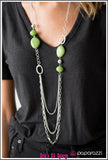 Caribbean Rainbow - Green Necklace