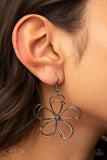 Miss Daisy - Gunmetal (Large) Earring