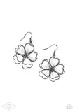 Daisy Double - Gunmetal (Small) Earring