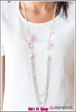 Have An ICE Day - Pink Necklace