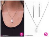 Tiny and Tranquil - White Necklace