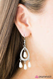 Glam Challenge - White Earring