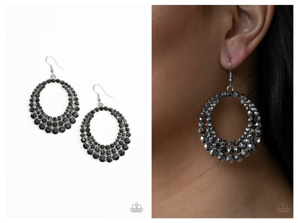 Universal Shimmer - Silver Earring