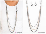 Moto Movement - Black Necklace