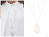 Quaint and Quarry - White Necklace
