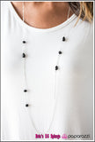 Elegance Never Fades - Black Necklace