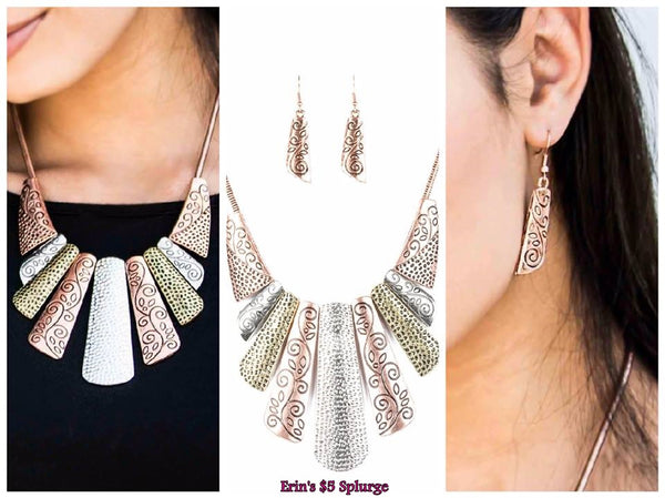 Untamed - Multi Blockbuster Necklace