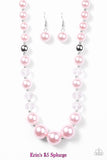 GLAM Straight! - Pink Necklace