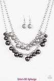 Marvelous Masquerade - Silver Necklace