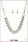 Luxury Shimmer - Green Necklace