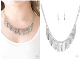 Metro Jungle - Silver Necklace