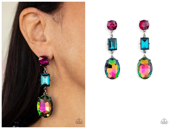 Extra Envious - Multi Post Earring