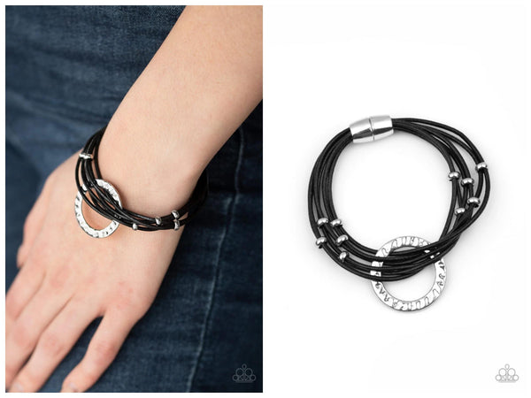 Magnetic Muse - Black Bracelet