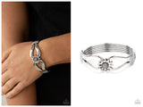 Let A Hundred SUNFLOWERS Bloom - Silver Bracelet